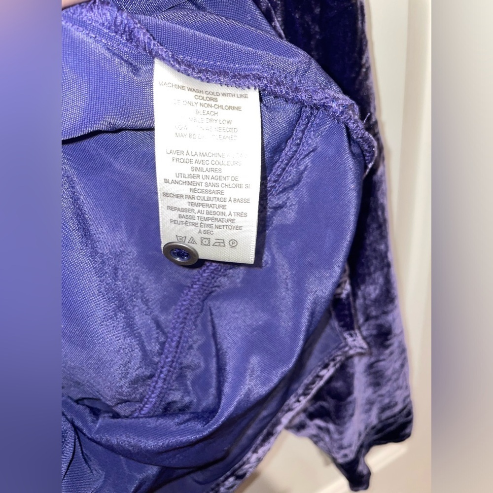 New! Free People We The Free Peyton Velvet Purple Pullover Tunic ๐๐ XS NWT! - Picture 10 of 10